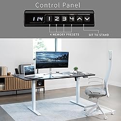 VIVO Electric 71 x 30 in Standing Desk, Memory