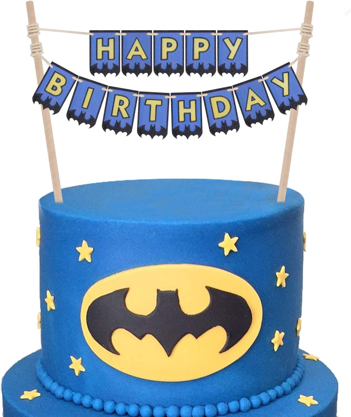 Amazon Com Lingteer Batman Happy Birthday Cake Bunting Banner Topper Blue Perfect For Kids Superhero Birthday Party Gift Decorations Toys Games Amazon Com Lingteer Batman Happy Birthday Cake Bunting Banner Topper Blue Perfect For Kids Superhero Birthday Party Gift Decorations Toys Games
