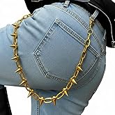 SABOZEㅤ Wallet Chain & Pant Chain – Punk Hip Hop Jeans Keychain, Goth Rivet Biker Accessories for Men Women