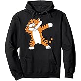 Tiger Dabbing Cute Tiger Pullover Hoodie