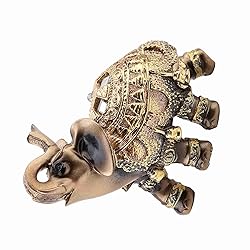 Mrisata Lucky Feng Shui Golden Elephant Wealth