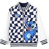 Disney Minnie Mickey Stitch Princess Frozen Elsa Jacket Lightweight Zip up Fall Clothes Classic Sweatshirt 2-14 Years