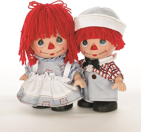 precious moments raggedy ann and andy