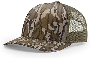JOE'S USA Richardson 112 Trucker Hat - 5 Panel Premium Adjustable Snapback Hat - Structured Richardson Blank Caps