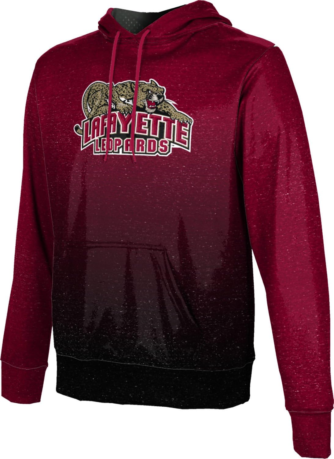 ProSphere Lafayette College Men's Pullover Hoodie, School Spirit Sweatshirt (Ombre)