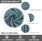 H.Versailtex 2 Panels Citadel Blackout Curtains 46x54 with Tiebacks view 7