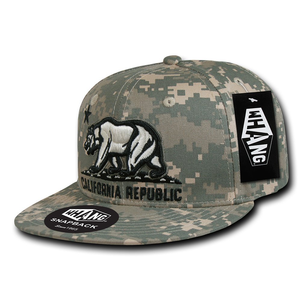 WHANG California Republic Snapbacks
