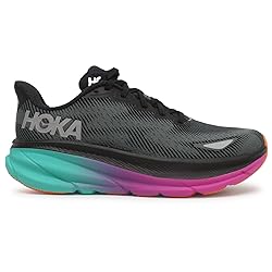 Hoka Men's Clifton 9 GTX Sneaker, Black/Electric