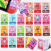 New Villager Animal Crossing NFC Tag Card Compatible with Switch/Switch Lite Mini Cards (1-100 Villagers (Series 1))