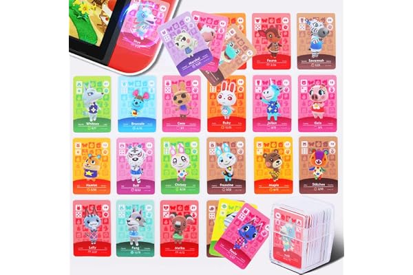 New Villager NFC Tag Card Compatible with Switch/Switch Lite Mini Cards (1-100 Villagers (Series 1 Random Villager))