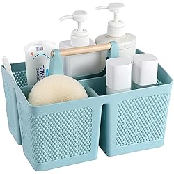 rejomiik Portable Shower Caddy Basket Plastic