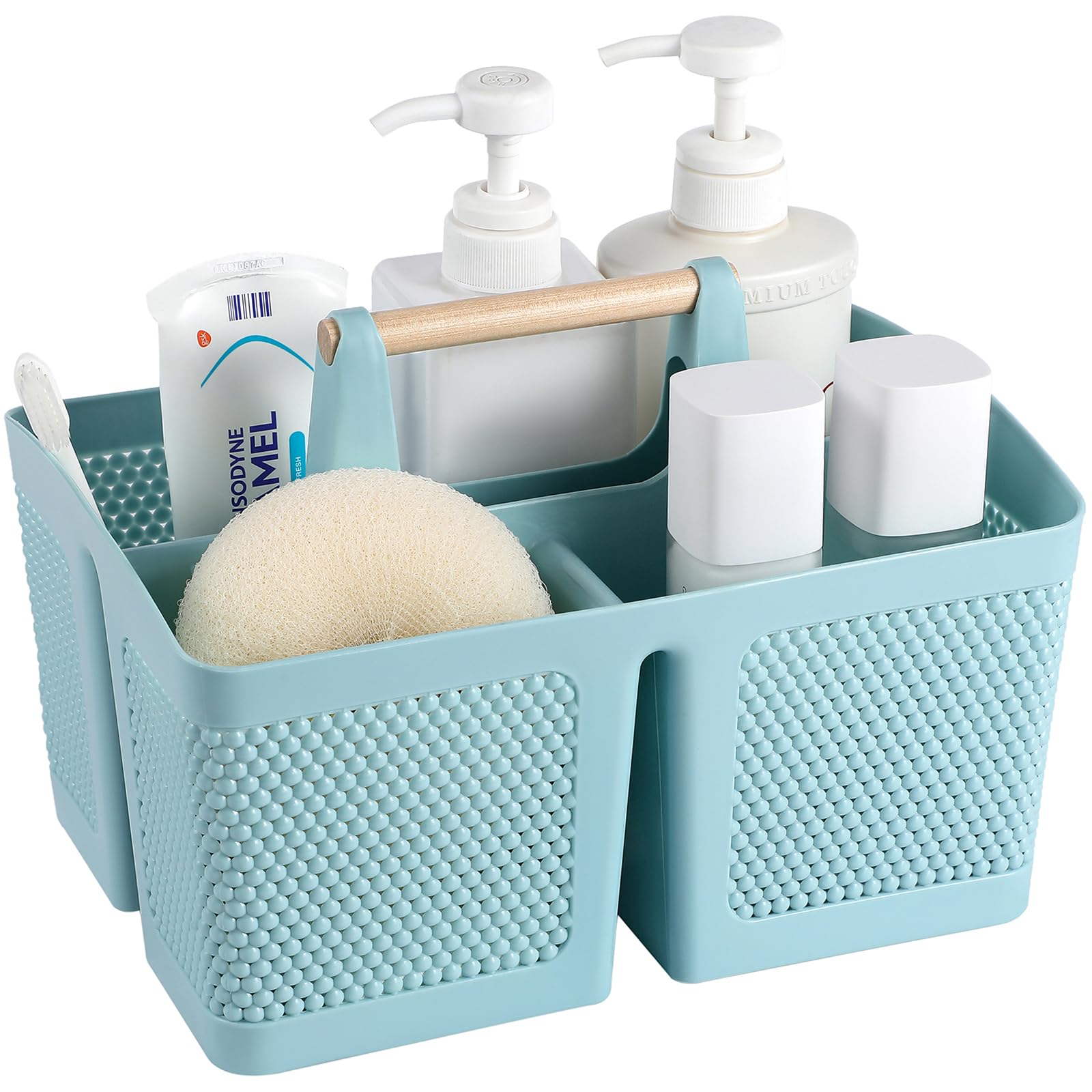rejomiik Portable Shower Caddy Basket Plastic
