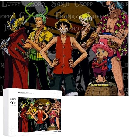 Amazon One Piece ジグソーパズル 1000ピース Diy モンキーd ルフィ ロロノア ゾロ ナミ サンジ 尾田栄一郎 ビッグパイレーツの時代 冒険 絵画 学生 子供 Toys Jigsaw Puzzle 木製パズル 溢れる想い おもちゃ 幼児 アニメ 漫画 プレゼント エンスカイ 壁飾り 無毒無害