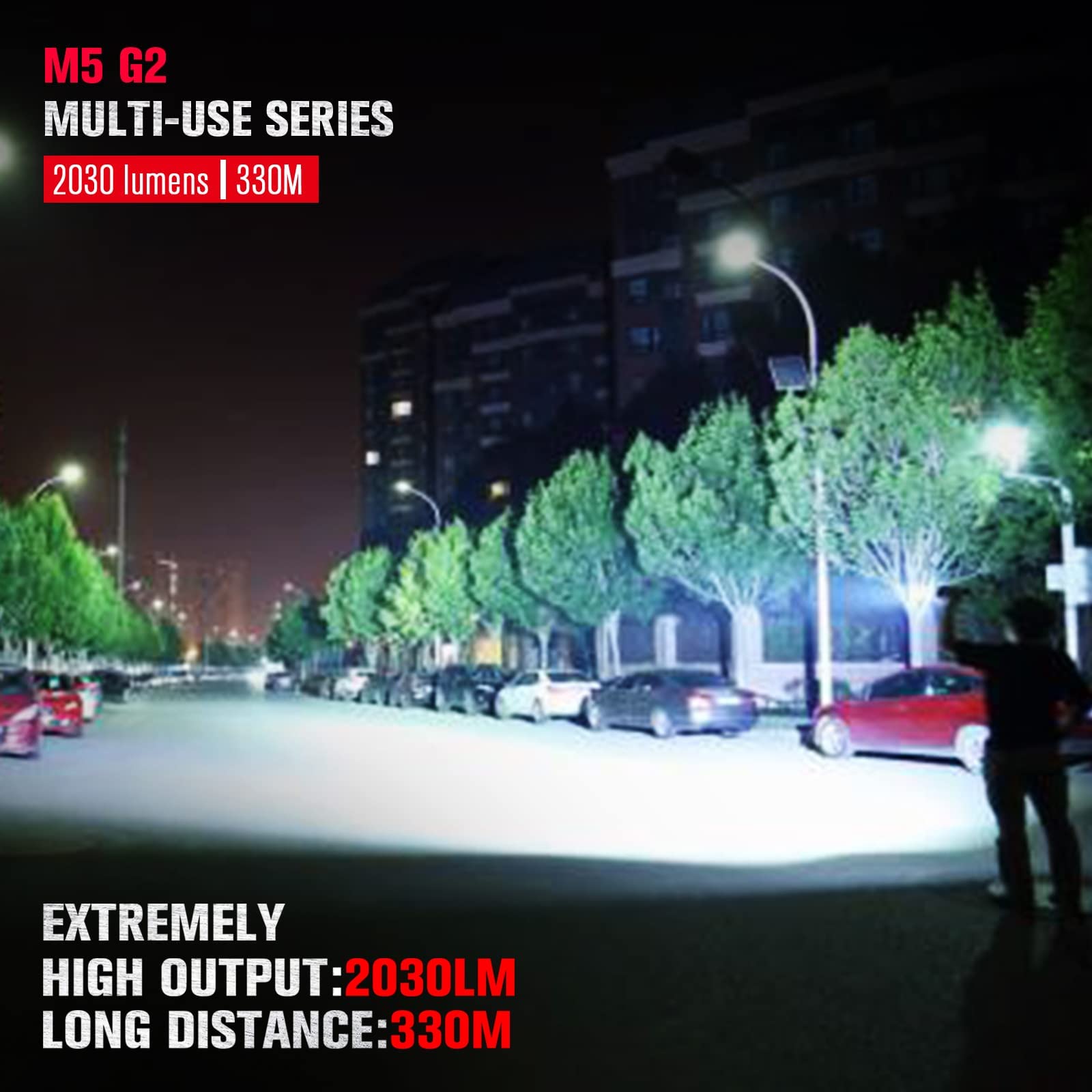 PowerTac M5 GEN3 The Crescent Wrench of Tactical LED