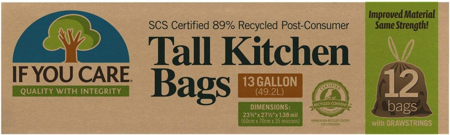 If You Care Bag Trsh 13gal Ktchn Tall Drws