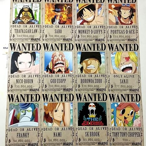 Free Wallpaper: Wallpaper One Piece Bounty Posters