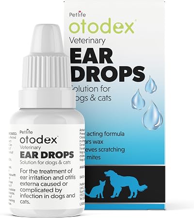 Otodex Petlife Ear Drops 14 ml for Dogs and Cats