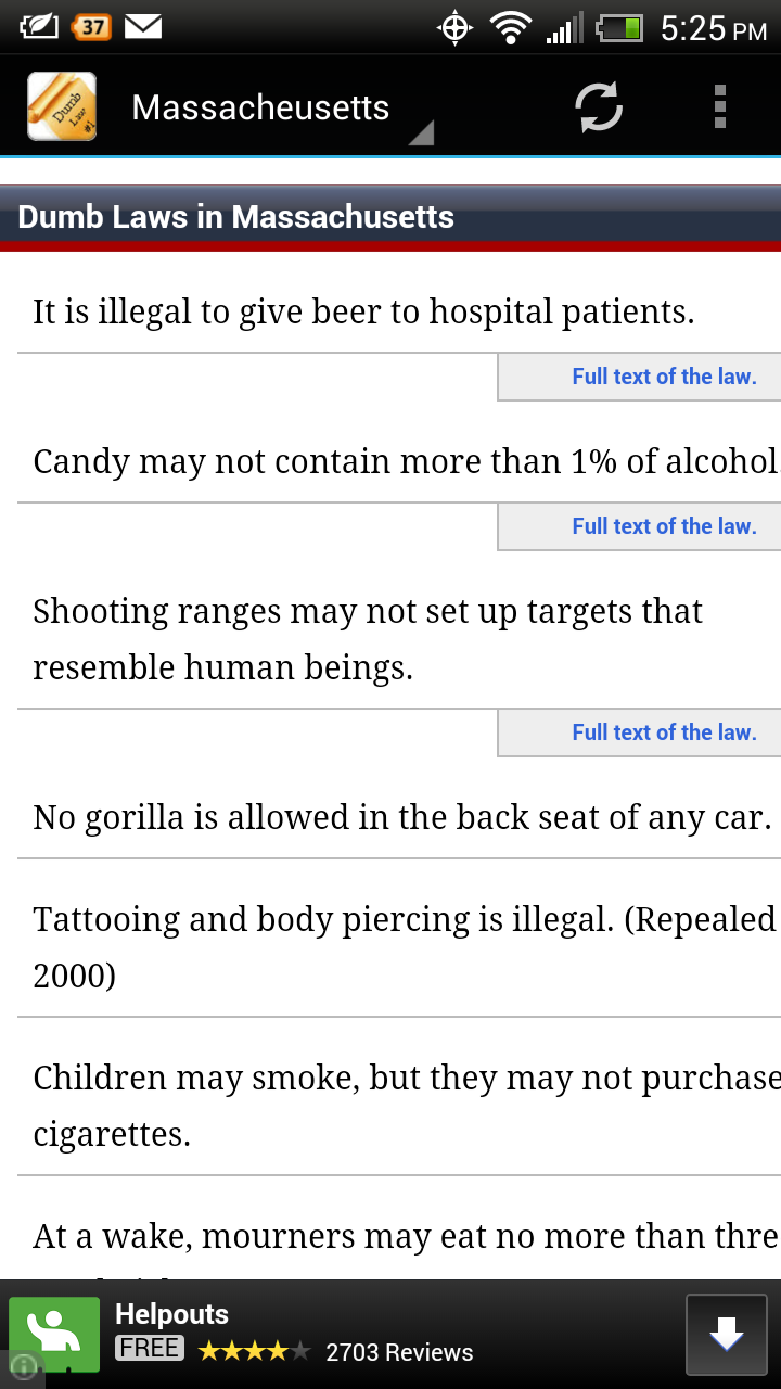 U.S. Dumbest for Android