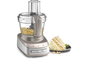 Cuisinart FP-130SS Core Custom 13-Cup Multifunctional Food Processor, Silver Sand