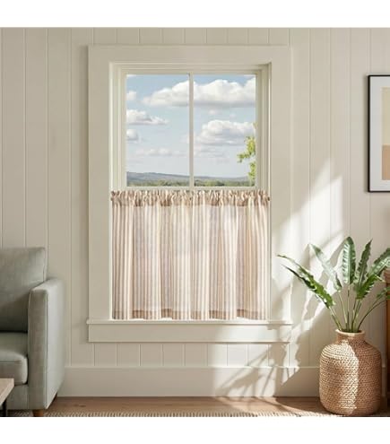 Liveinu Cortinas De Gabinete Para Cocina, Baño, Cortina A