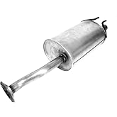 Walker Quiet-Flow SS 54668 Direct Fit Exhaust Muffler Assembly 1.75" Inlet (OD) 2.25" Outlet (OD) for Honda Civic