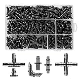 Unoutur 300 Pcs Barbed Connectors Drip Irrigation