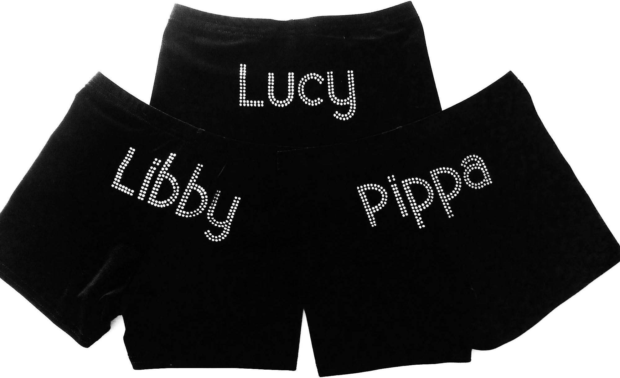 Gazelle Personalised Velvet Gymnastics/Dance Shorts £11.99 - £12.99