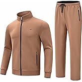 yuyangdpb Men's Tracksuits 2 Piece Outfits Full Zip Sports Sweatsuit Jogging Suits