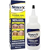 NONYX Fungal Nail Clarifying Gel | Clinically Proven for Discolored, Thick, Brittle, Yellow, Lifted, and other signs of Fungus-Damaged Toenails | 90% of Nails Improve | Over 8 million sold