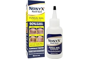NONYX Fungal Nail Clarifying Gel | Clinically Proven for Discolored, Thick, Brittle, Yellow, Lifted, and other signs of Fungus-Damaged Toenails | 90% of Nails Improve | Over 8 million sold