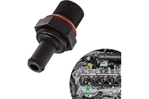 leediga 1 PC Car Positive Crankcase Ventilation Control Valve, One-way Exhaust Valve, Replacement 267402G000 26740-2G000, Compatible with JAC Chery Big Dipper Hyundai Accord Nissan Mitsubishi (Black)