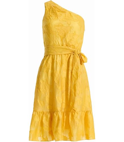 anne klein gold dress Women's Sleeveless Foil Tiered Pleated at Amazon Women's Clothing store #robeancienne