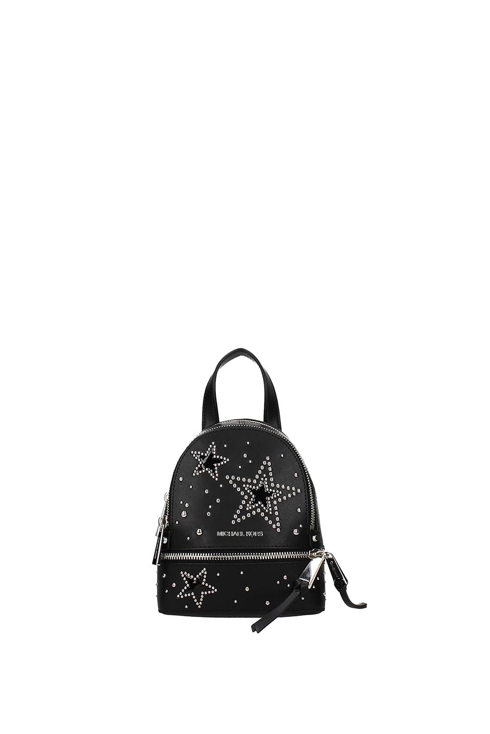 michael kors mini black backpack