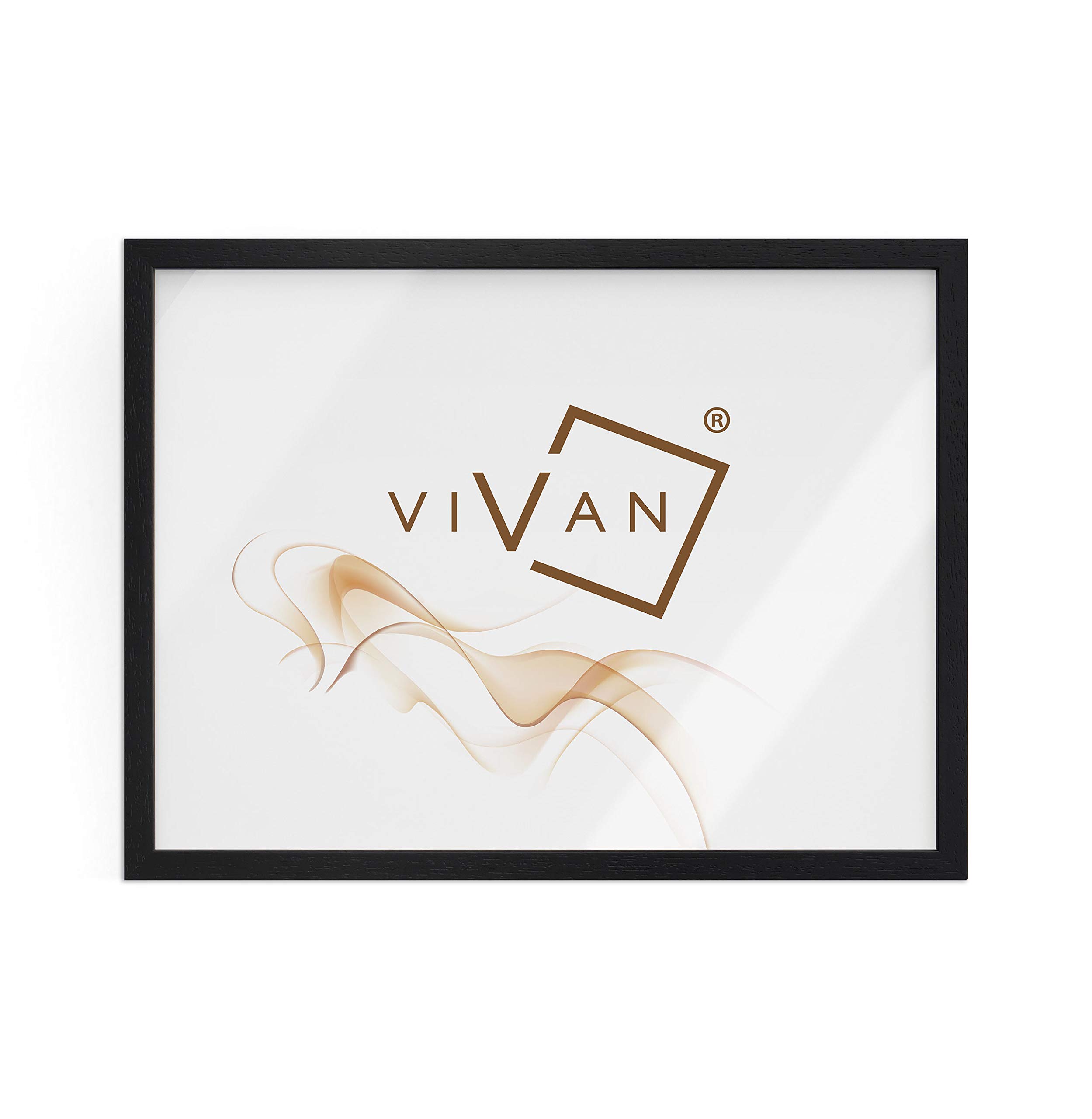 VIVAN Frame Frame, Wood, Matt Black, A3 Image Format