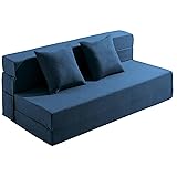 JKMAX Queen Size Folding Sofa Bed - 4 in 1 Futon
