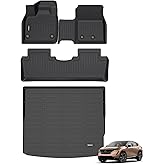 ANBINGO®Fit for Nissan Ariya Floor Mats 2023-2025,for Nissan Ariya Car Mat All Weather Mats for Ariya TPE Car Matt Rugs for Ariya Rubber Trunk Carpet for Ariya