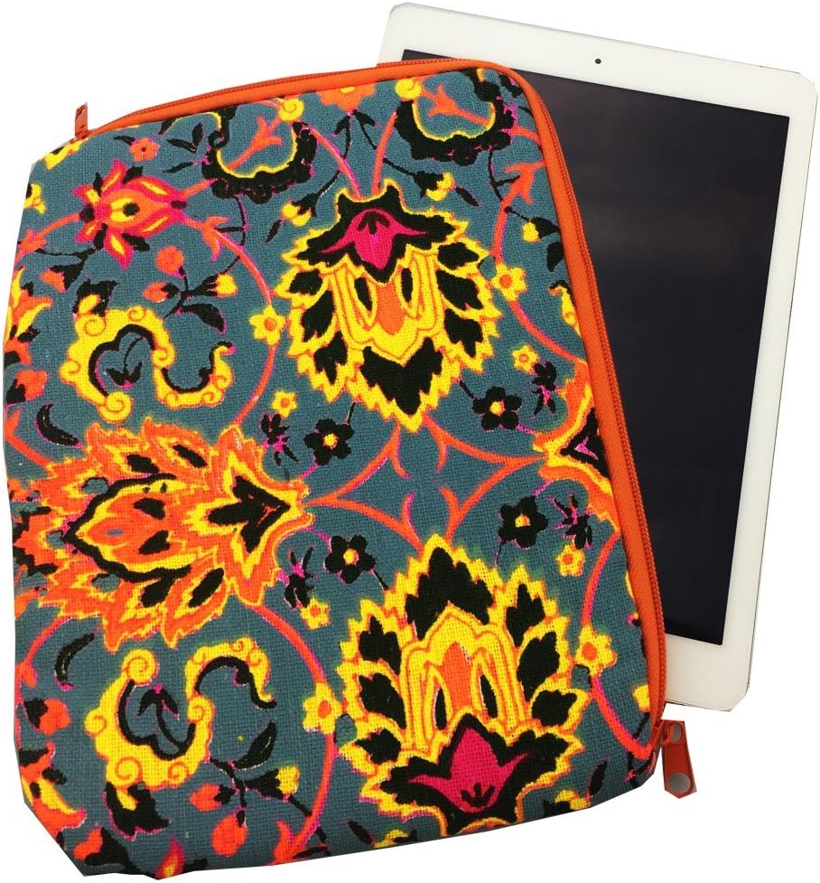 8 Inch Canvas Fabric Laptop Sleeve Case Bag Cover For iPad