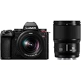 Panasonic LUMIX S5II Mirrorless Camera, 24.2MP Full Frame with Phase Hybrid AF, Active I.S. Technology, Unlimited Recording w