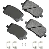 Akebono ACT923A Brake Pads, ProAct Ultra-Premium, Front, Set of 4