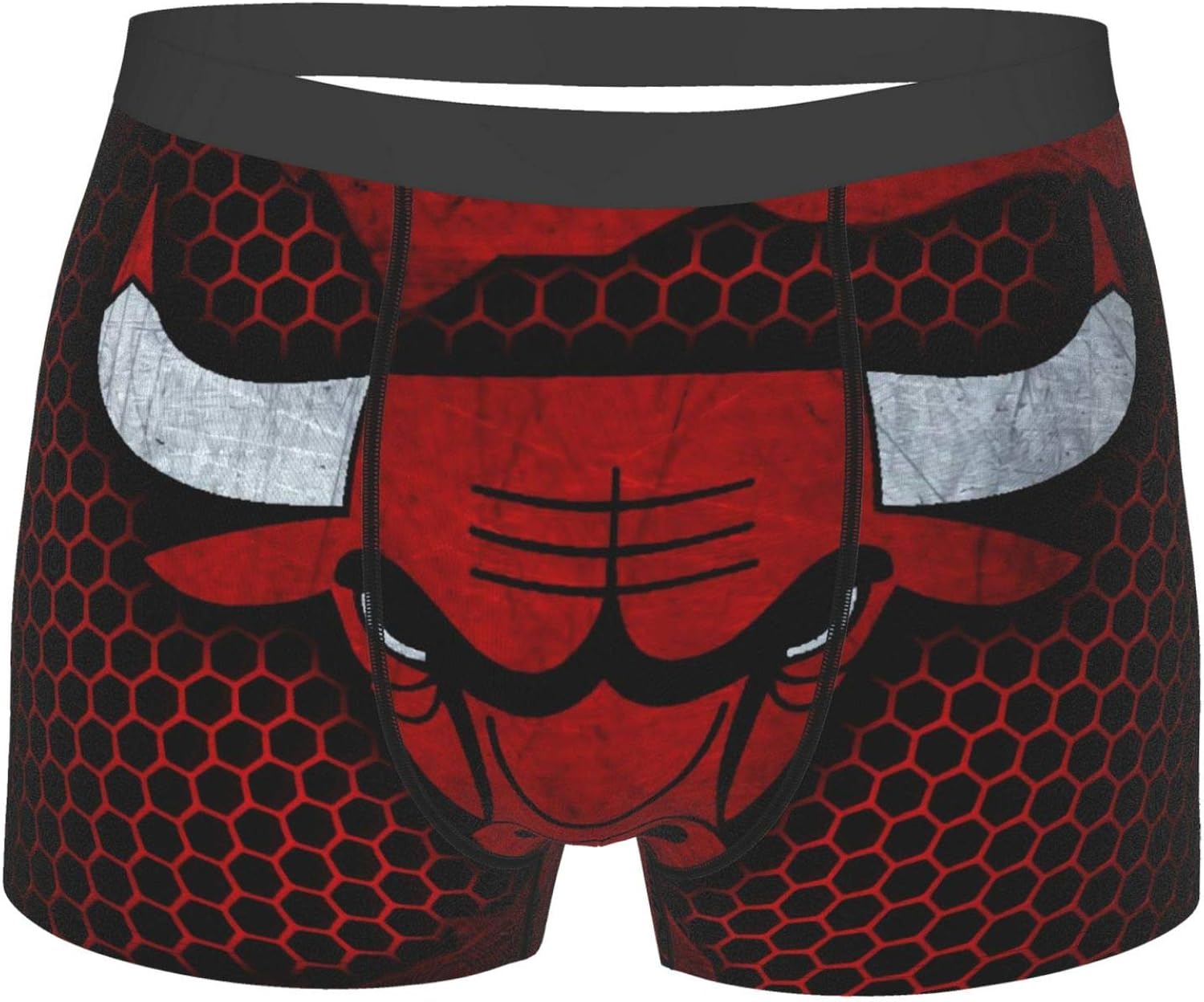Plon7ucErt Chicago Basketball Bulls Men's Underwear Boxer