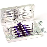 Soft Plastiс Mold Lure Making Injection Molds Fishing Lures Crappie 2'' 10 Cavity Aluminium