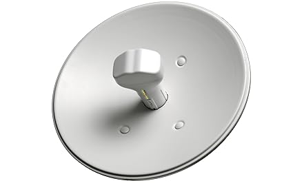 Ubiquiti NanoBridge M5 22dbi 5GHz MIMO Bridging Solution with airMAX TDMA Protocol and InnerFeed Antenna Technology (NB-5G22-US)