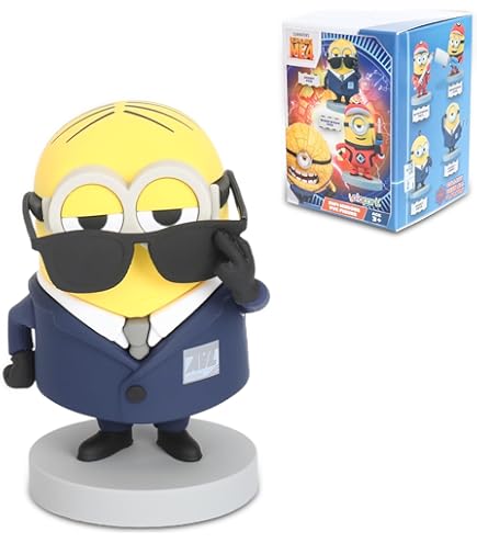 Amazon.com: MEDICOM TOY CORPORATION Minions Dave Chrome VER 1000
