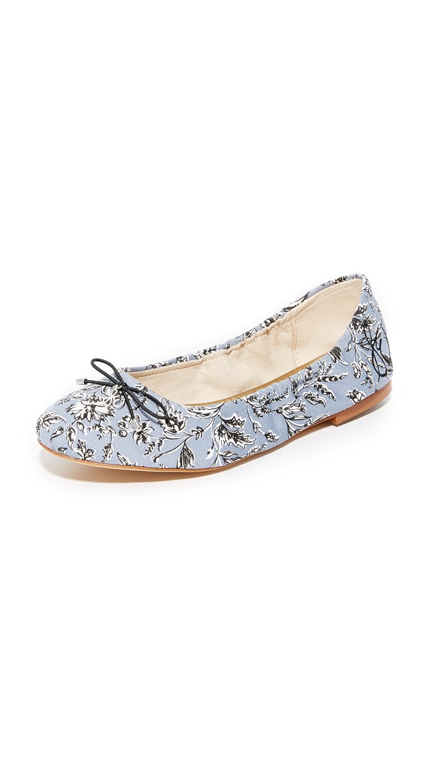 Print Sam Print 6 Us Dusty B M Blue レディースfelicia Leaf 6 Us Dusty Blue Edelman B M B01j5nuv4w Leaf Balletフラット バレエ プレゼントを選ぼう