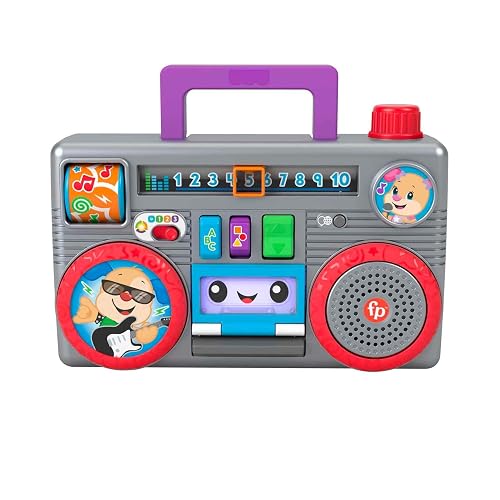Fisher-Price BoomBox , Version: English, UK; Italian; Portuguese; Spanish, Castilian, HHX10