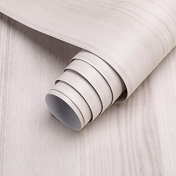 KINLO Holzoptik Klebefolie selbstklebend Folie 5 * 0.61M PVC Möbelfolie