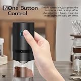Mcbazel Electric Burr Coffee Grinder Cordless Portable 5 Grinding Settings view 7