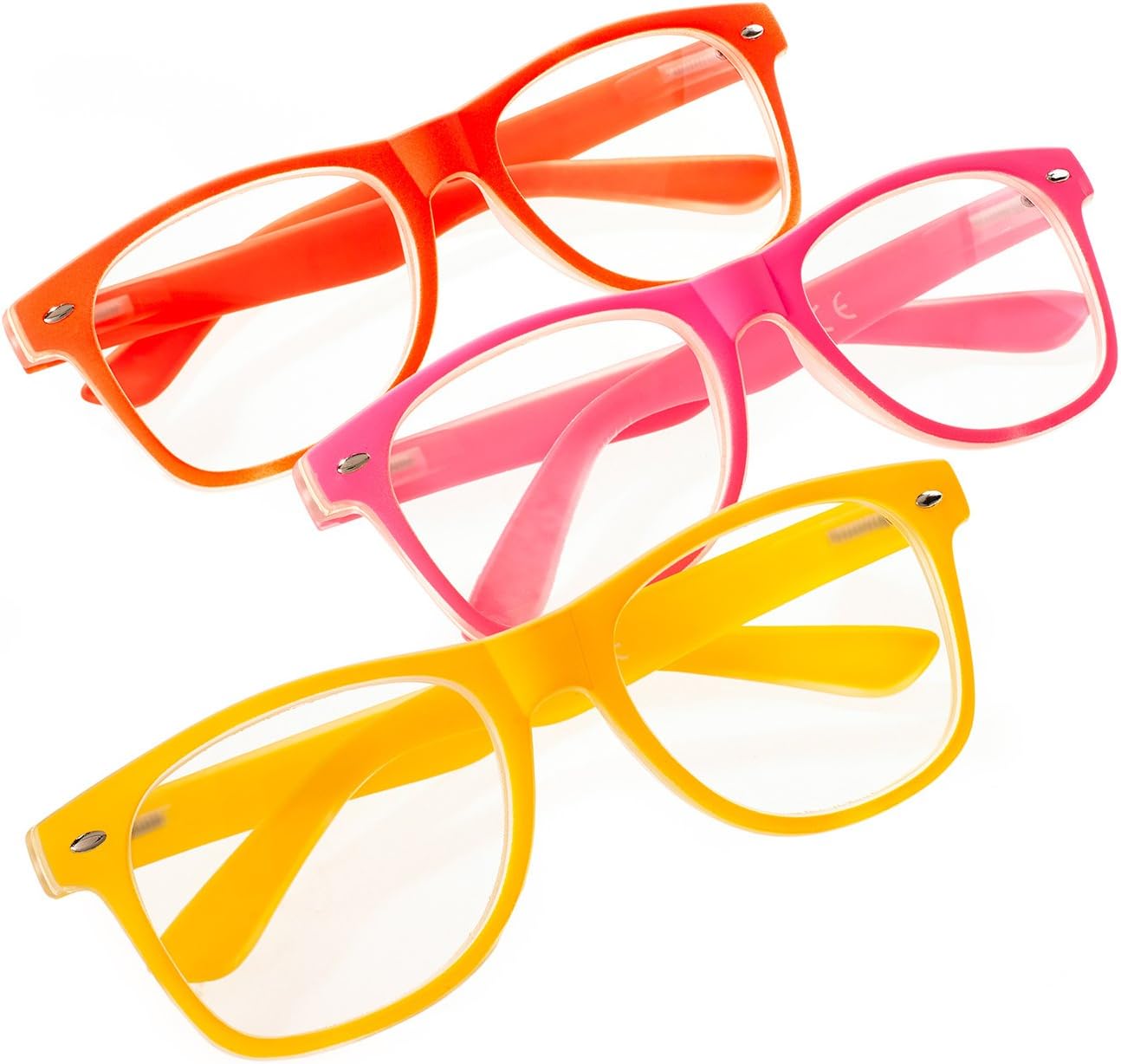Set 2-3 Pairs Women Men Ladies Retro Square Reading Glasses +0.5 +0.75 +1.00 +1.5 +2.0 +3.0 +4.0 Romens Ltd
