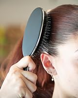 FRAMAR Boar Bristle Hair Brush Women Slick Back Soft Bristle Brush view 3