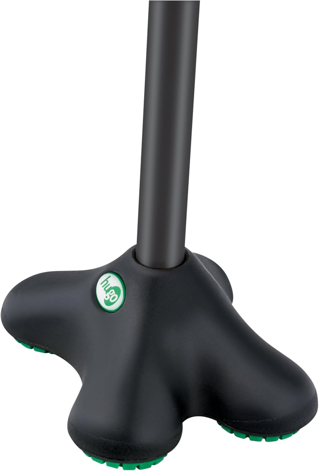 Hugo Mobility Quadpod Offset Cane with Ultra Stable Cane Tip, Ebony: Health & Personal Care